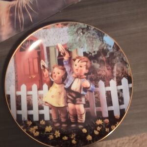 Decorative Plate with Children Design